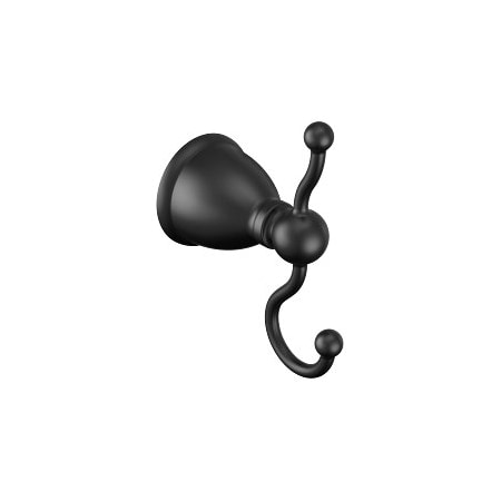Moen Caldwell Robe Hook in Matte Black Y3103BL